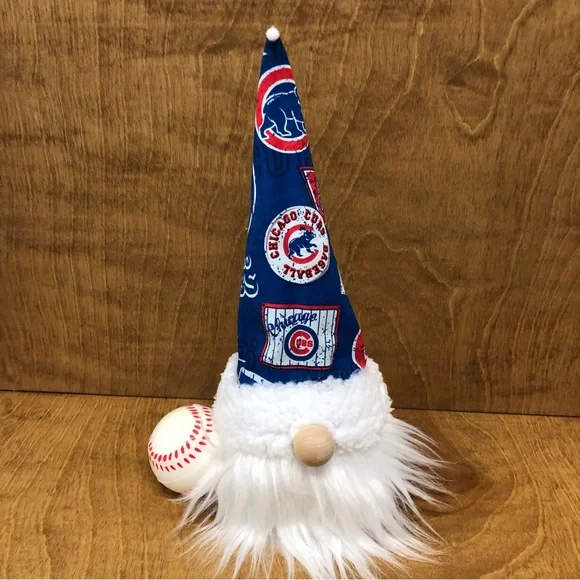 Cubs Baseball Gnome MLB Chicago Sports Fan Ball Sunglasses Bear Gift Team Retro - Picture 5 of 6